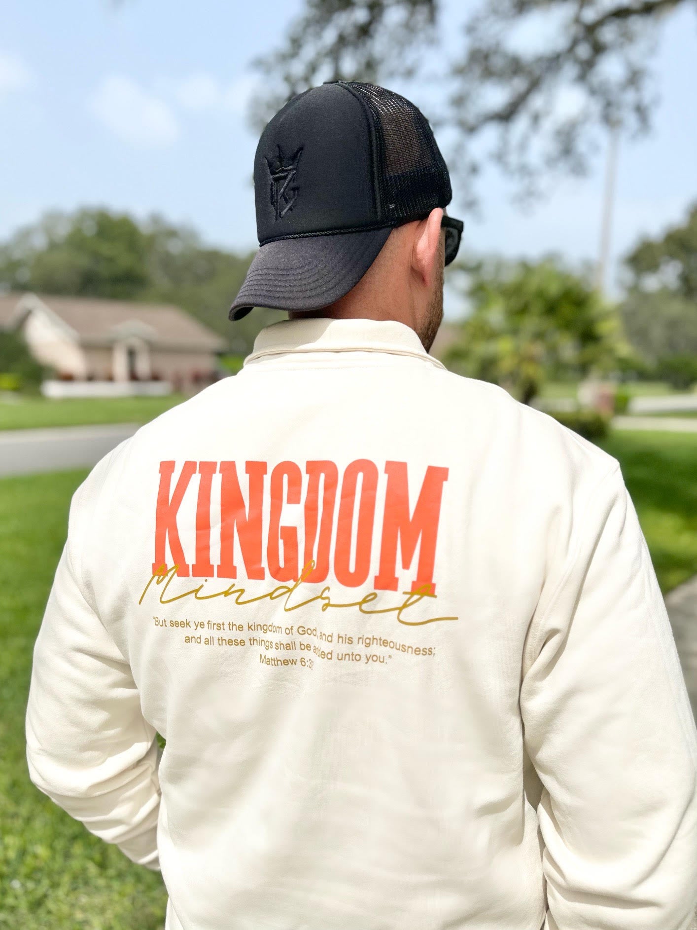 Kingdom Mindset 1/4 Zip Sweatshirt