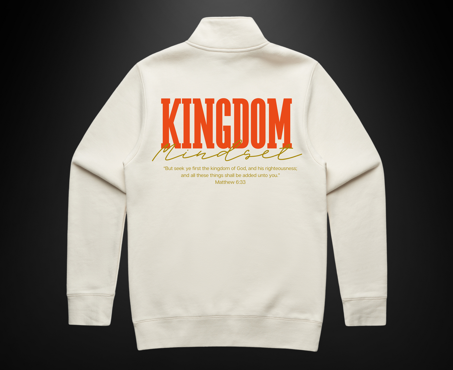 Kingdom Mindset 1/4 Zip Sweatshirt